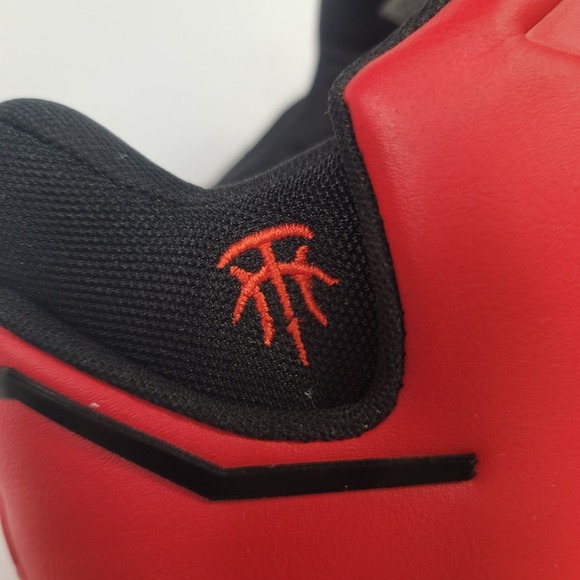 Adidas Mens Chunky Y2K T Mac 2 Restomod Rockets Sneakers Size 12 Red Basketball - Picture 6 of 14